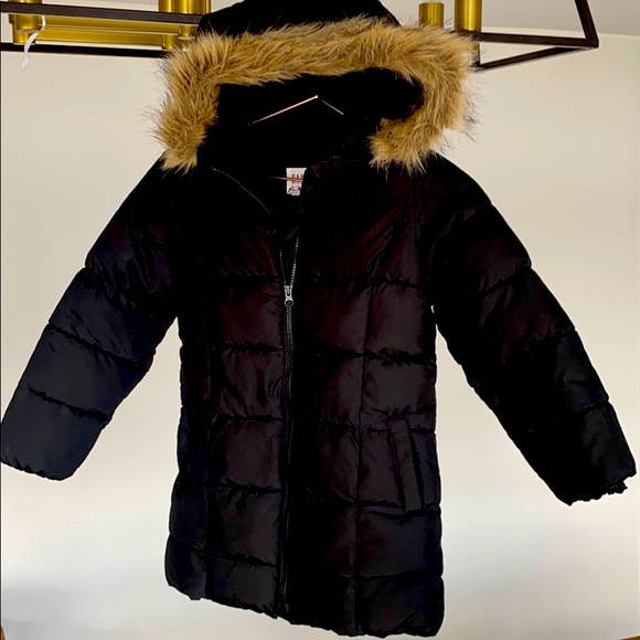Brand new black Gap girls small winter jacket. - Picture 1 of 2